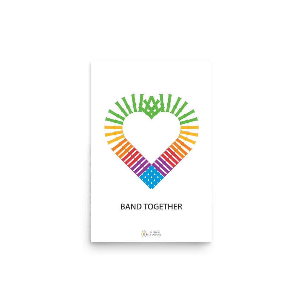 Watch Band Together Poster - I Bleed in Six Colors®
