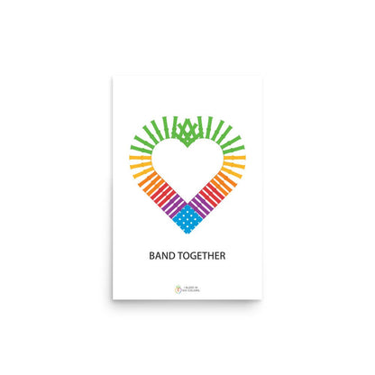Watch Band Together Poster - I Bleed in Six Colors®